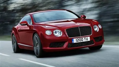 Bentley Continental GT получает двигатель V8