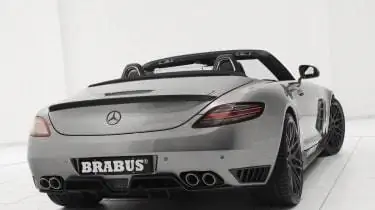 Родстер Brabus SLS AMG сзади