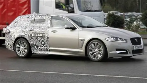 Шпионили: универсал Jaguar XF Sportbrake