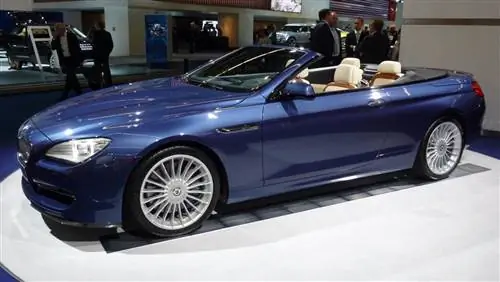 Alpina B6 Bi-Turbo Cabrio представлен для Франкфурта