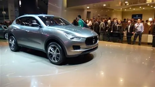 Представлен кроссовер Maserati Kubang