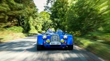 Morgan Plus 8 50th Anniversary Edition - спереди Morgan Plus 8 50th Anniversary Edition - спереди