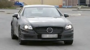 Шпионские снимки Mercedes-Benz SLK63 AMG