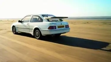 Ford Sierra RS Cosworth - сзади