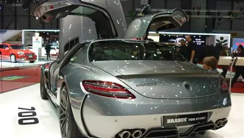 Женева 2011: Brabus Mercedes SLS AMG 700 Biturbo