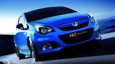 Новый Vauxhall Corsa VXR Blue Edition