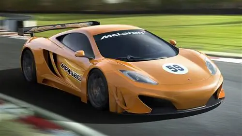 McLaren подтверждает гоночную программу GT3 для MP4-12C