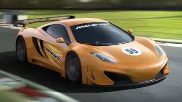 Гоночный автомобиль McLaren MP4-12C GT3