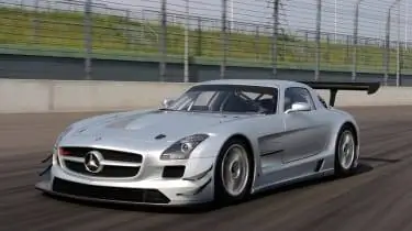 Видео трека гоночного автомобиля Mercedes-Benz SLS AMG GT3