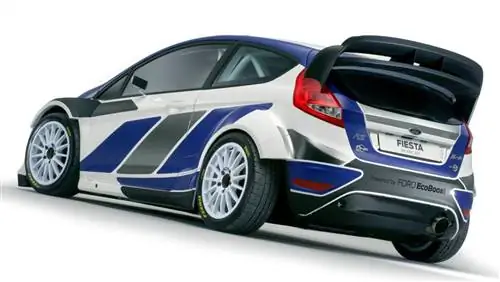 Представлен раллийный автомобиль Ford Fiesta WRC