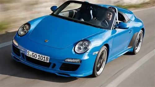 Обнаружен новый Porsche 911 Speedster