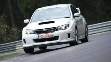 Subaru Impreza STI на Нюрбургринге