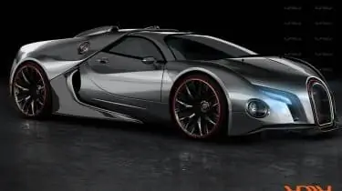 Концепт суперкара Bugatti Veyron