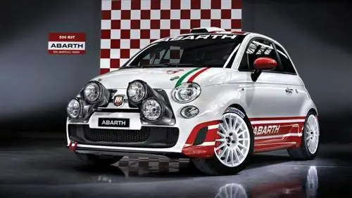 Раллийный автомобиль Abarth 500