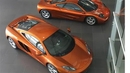 Новый суперкар McLaren MP4-12C