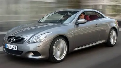 Кабриолет Infiniti G37