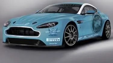 Aston Martin V12 Vantage на ринге