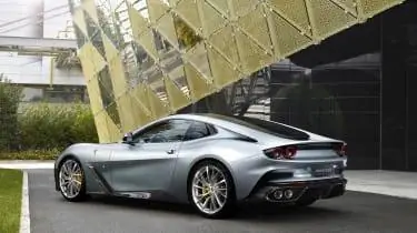 Феррари BR20 - сзади