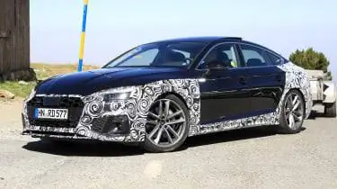 Шпион Audi A5 Sportback - передняя четверть Шпион Audi A5 Sportback - передняя четверть