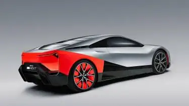 BMW Vision M Next - задняя четверть BMW Vision M Next - задняя четверть