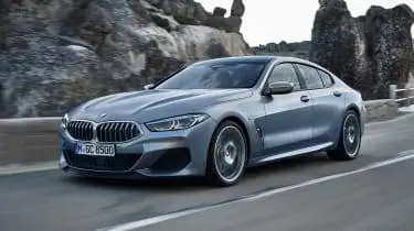 BMW 8-й серии Gran Coupe спереди