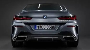 BMW 8-й серии Gran Coupe сзади