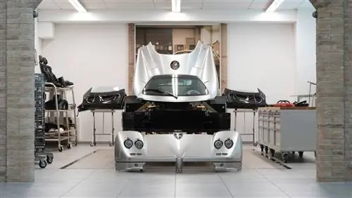 Запущена схема реставрации Pagani Zonda