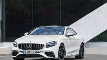 Mercedes S 63 купе - статика