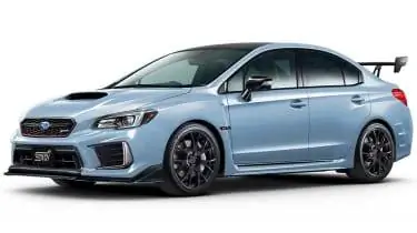 Subaru STI S208 - передняя часть