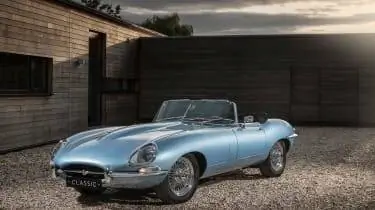 Jaguar E-type Zero статика