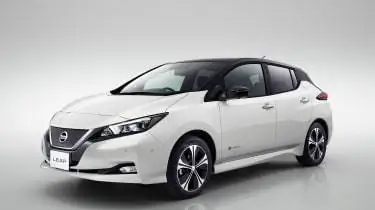 Nissan Leaf mk2 - передняя четверть