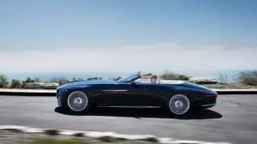 Vision Mercedes-Maybach 6 Cabriolet - профиль сбоку