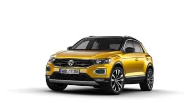 VW T-Roc - желтый