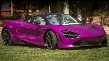 Майкл Фукс McLaren 720S - три четверти спереди