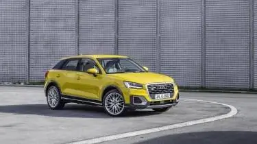 Audi Q2 TFSI передние три четверти