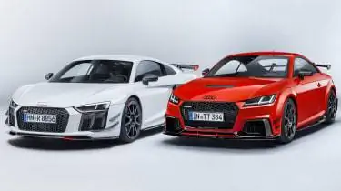 Детали производительности Audi - R8 и TT RS