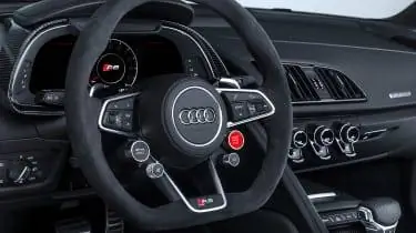 Детали производительности Audi - интерьер R8