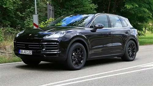 Шпионили за новым Porsche Cayenne 2018 года