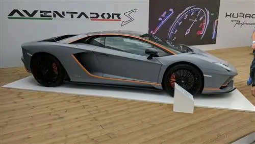 Уникальные звезды Lamborghini Aventador S в Гудвуде 2017