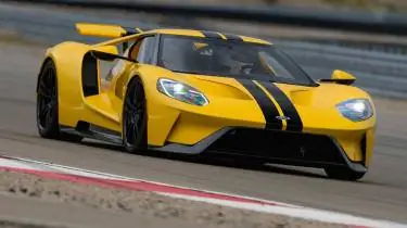 Ford GT - передний поворот