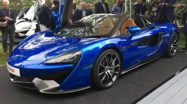 Фестиваль скорости в Гудвуде - McLaren 570S Spider