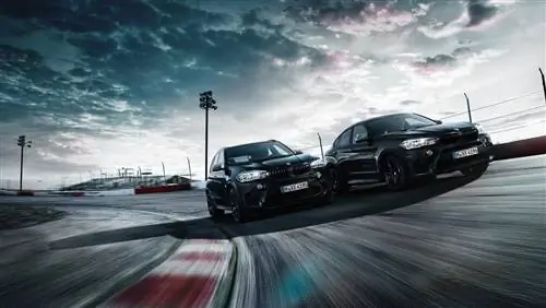 BMW X5M и X6M получили угрюмый макияж Black Fire