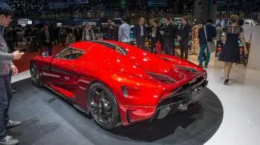 Koenigsegg Regera - фото с автосалона