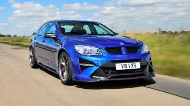 Vauxhall VXR8 GTS-R синий - автомобиль Великобритании