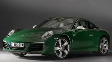 Porsche 911 Carrera - миллионный автомобиль спереди