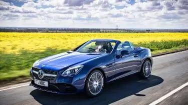 Mercedes-Benz SLC 180 спереди