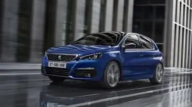 2017 Peugeot 308 рестайлинг - передняя часть