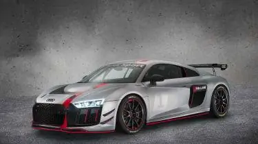 Audi R8 LMS GT4 передние три четверти