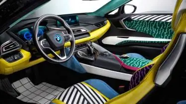 BMW MemphisStyle i8 - интерьер