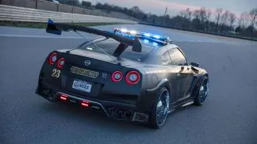 Nissan GT-R Police Pursuit 23 'Copzilla' - сзади